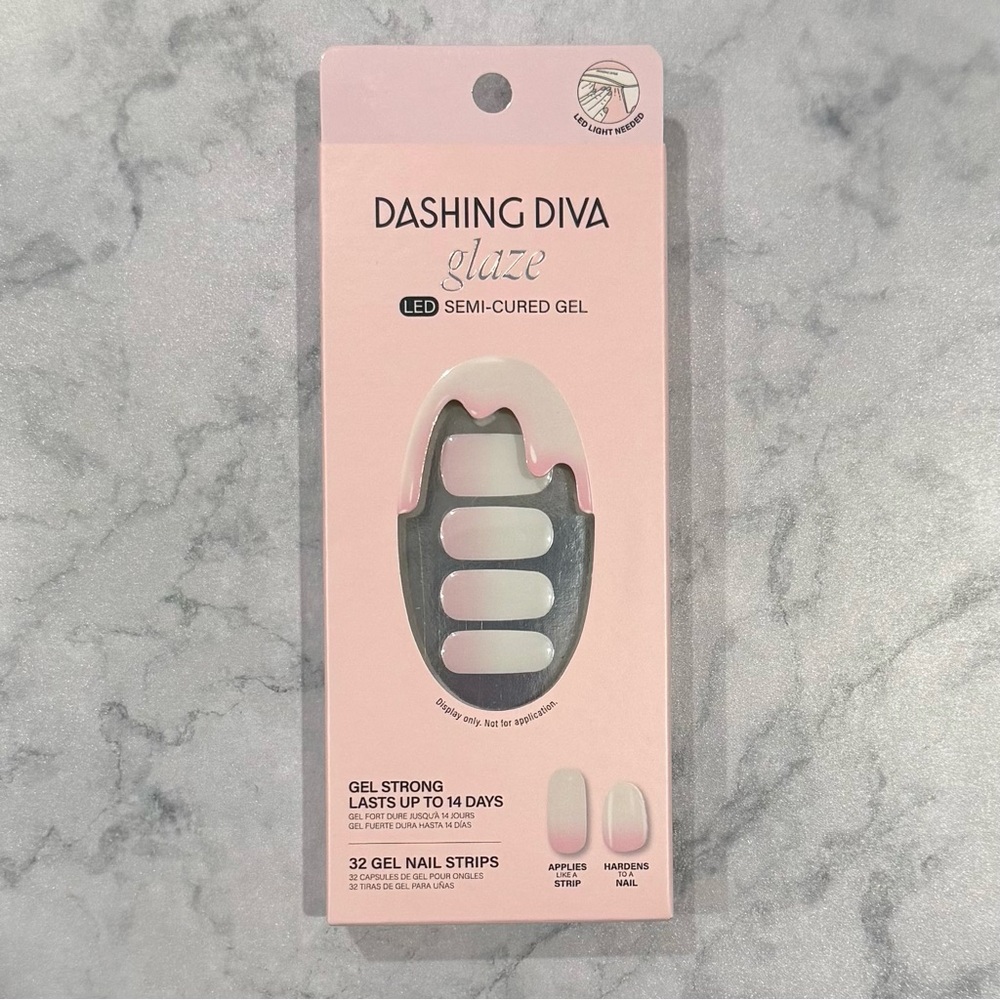 Dashing Diva Glaze Gel nail strips